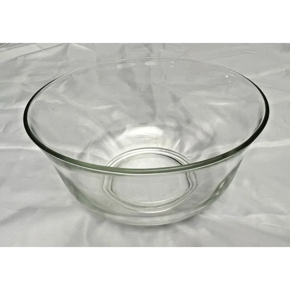 Vintage Heavy‎ Glass Mixing Bowl or Stand Mixer Bowl 5